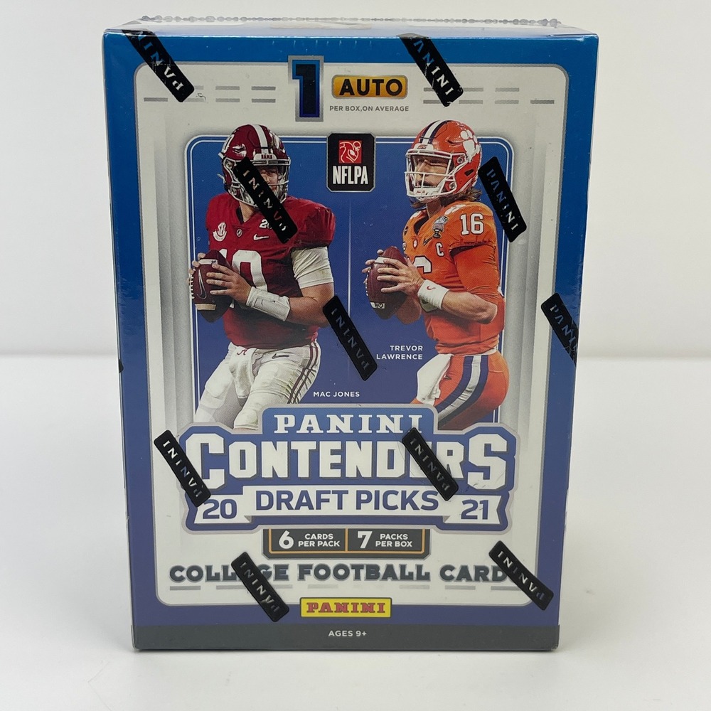 Panini Contenders Draft Picks 2021 Football Blaster Box Trevor Lawrence NEW
